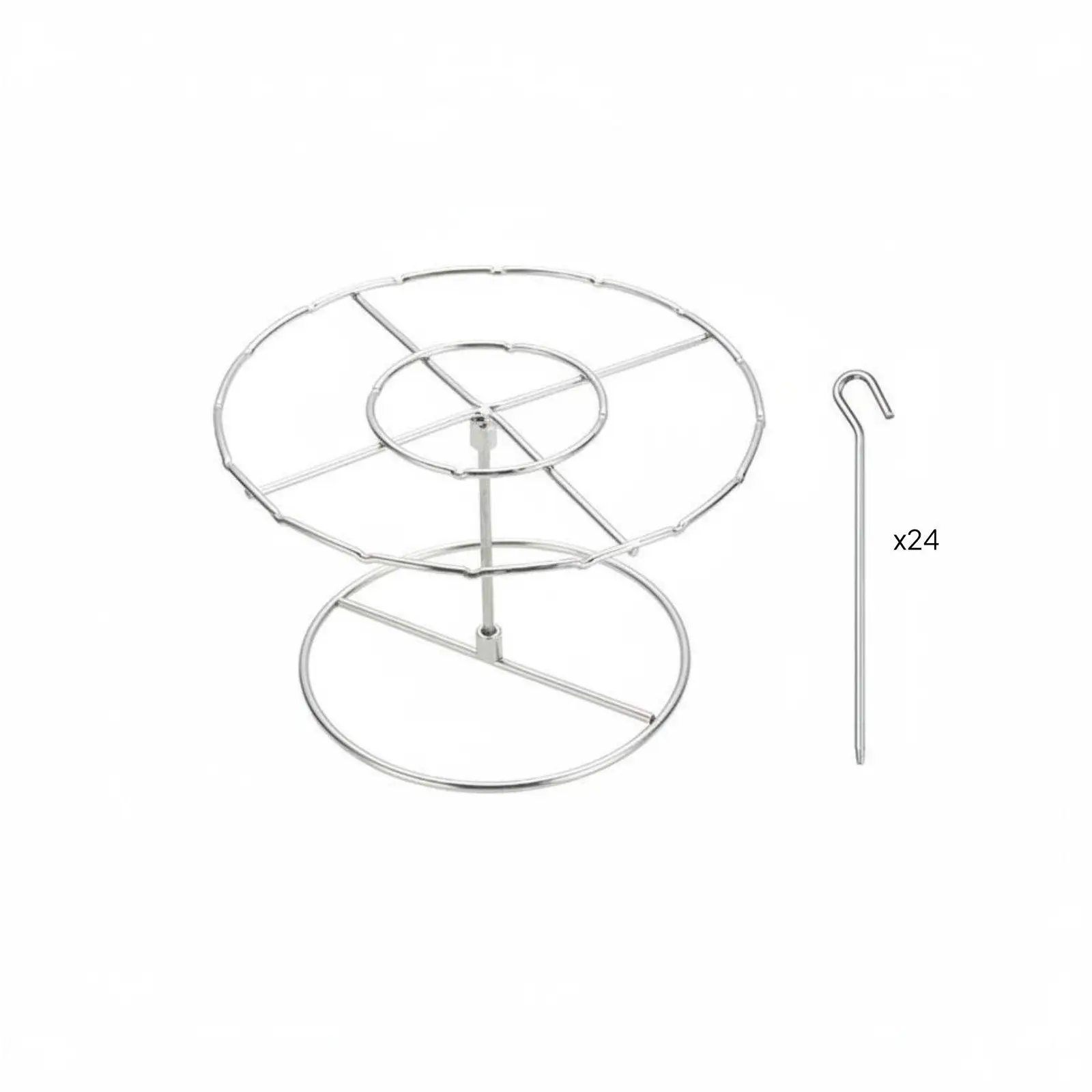 304 Stainless Steel BBQ Grill Rack Vertical Skewer Stand for Air Fryer Kebab Roasting Vegetable Cookware Outdoor Kitchen BBQ Set