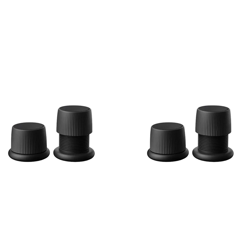

FX-4X Adjustable Bed Risers Heavy Duty Furniture Risers Sofa Table Couch Floor Lift -Black