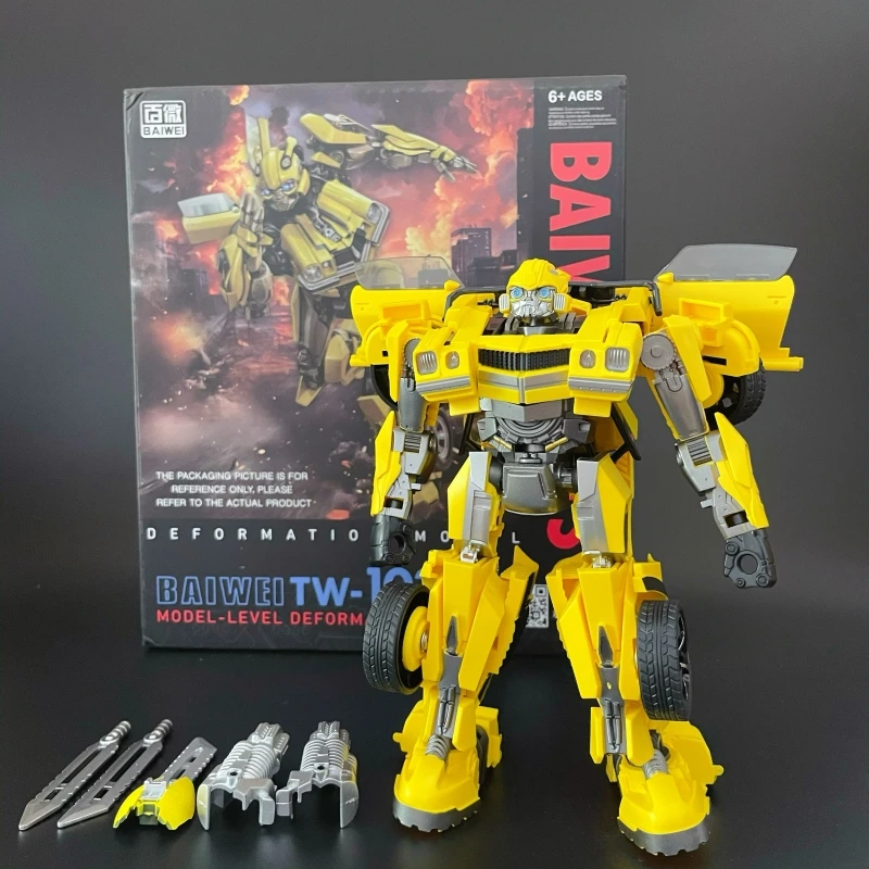 BAIWEI 17CM Cool Transformation Toys Anime Series Movie 7 KO SS100 Robot Car Movie Action Figure TW-1032 TW-1030B TW-1028