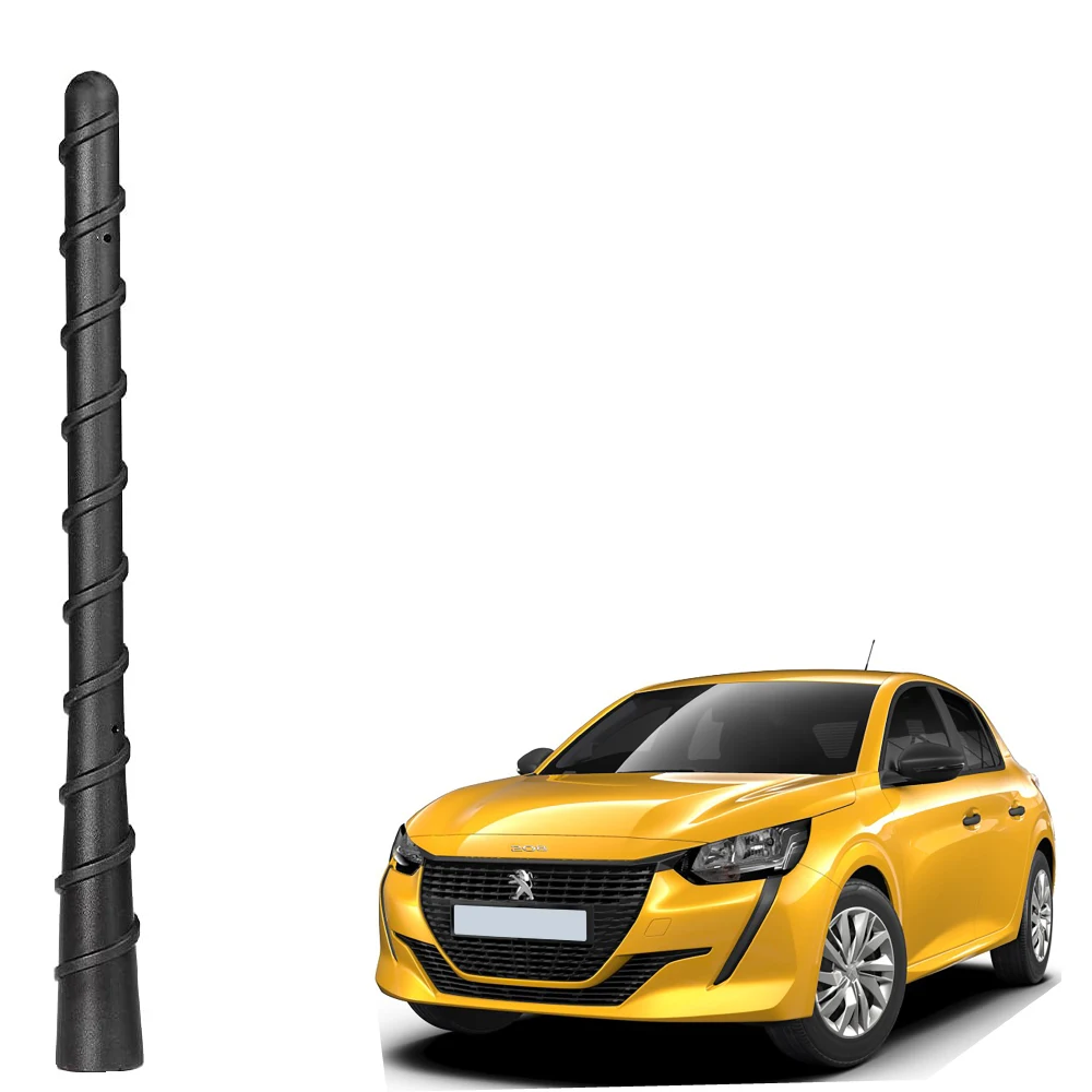 

​7.2-Inch Rubber Car Antenna Fits Peugeot 208 Am/Fm Roof Mast- Easy Install 2018 2017 2016 20152014 2013 2012