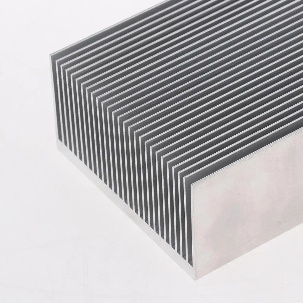 High Power Aluminum Heat Sink Cooling Fin Fine Toothed Heatsink for Processor and Transistor Cooling