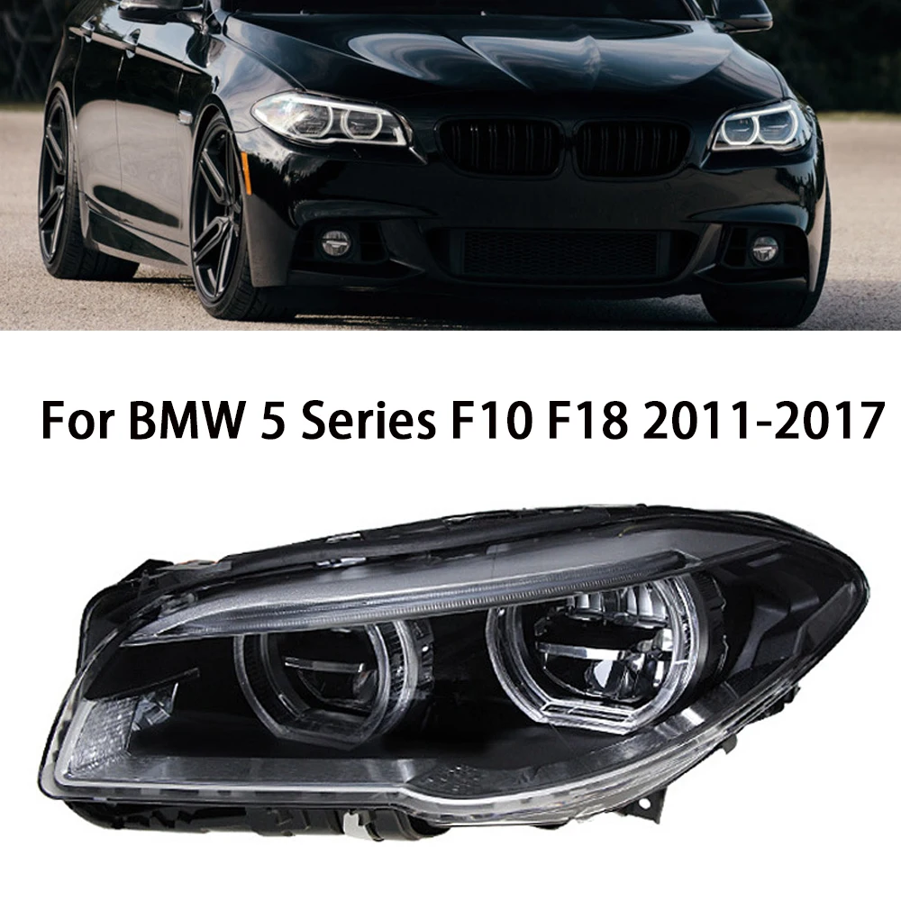 

Автомобильные светодиодные фары в сборе для BMW F10 F18 2011-2017 5-Series 520 525 530 535 Аксессуары Передние фары ДХО Plug And Play