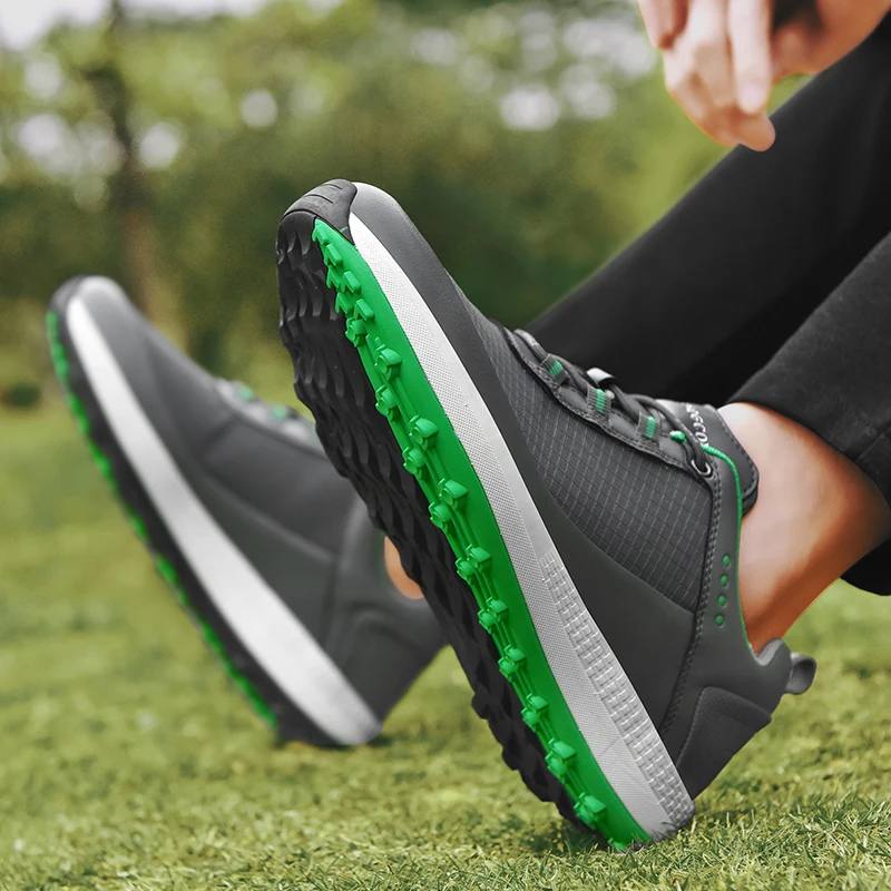 Nuovi arrivi scarpe da golf da uomo di grandi dimensioni 47 scarpe sportive traspiranti per uomo piattaforma antiscivolo scarpe da ginnastica da golf uomo zapatos de golf