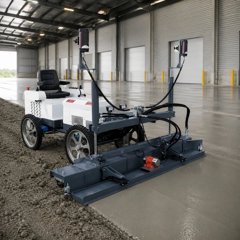 Concrete Laser Screeding Equipment Durable Leveler Smooth Equipment Customized for Smooth Workshop Flooring