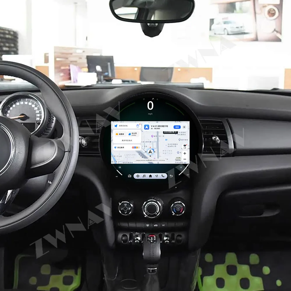 حار 11.7 ''أندرويد 14 لسيارات BMW mini 2016-2018 سيارة لتحديد المواقع والملاحة CarPlay HD شاشة تعمل باللمس رئيس وحدة مشغل وسائط متعددة راديو السيارات #4