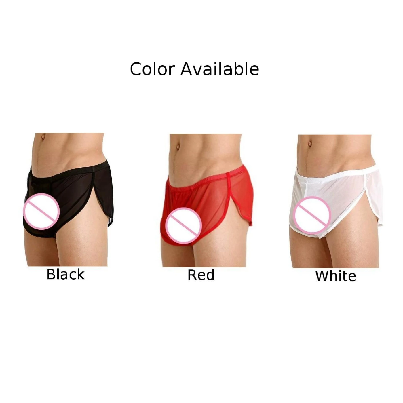 ملخصات الملابس الداخلية اليومية عطلة الصلبة الرياضة تنفس موجز الملابس الداخلية الملابس الداخلية الرجال مثير الملابس الداخلية شبكة الأوسط مرونة الربيع #5