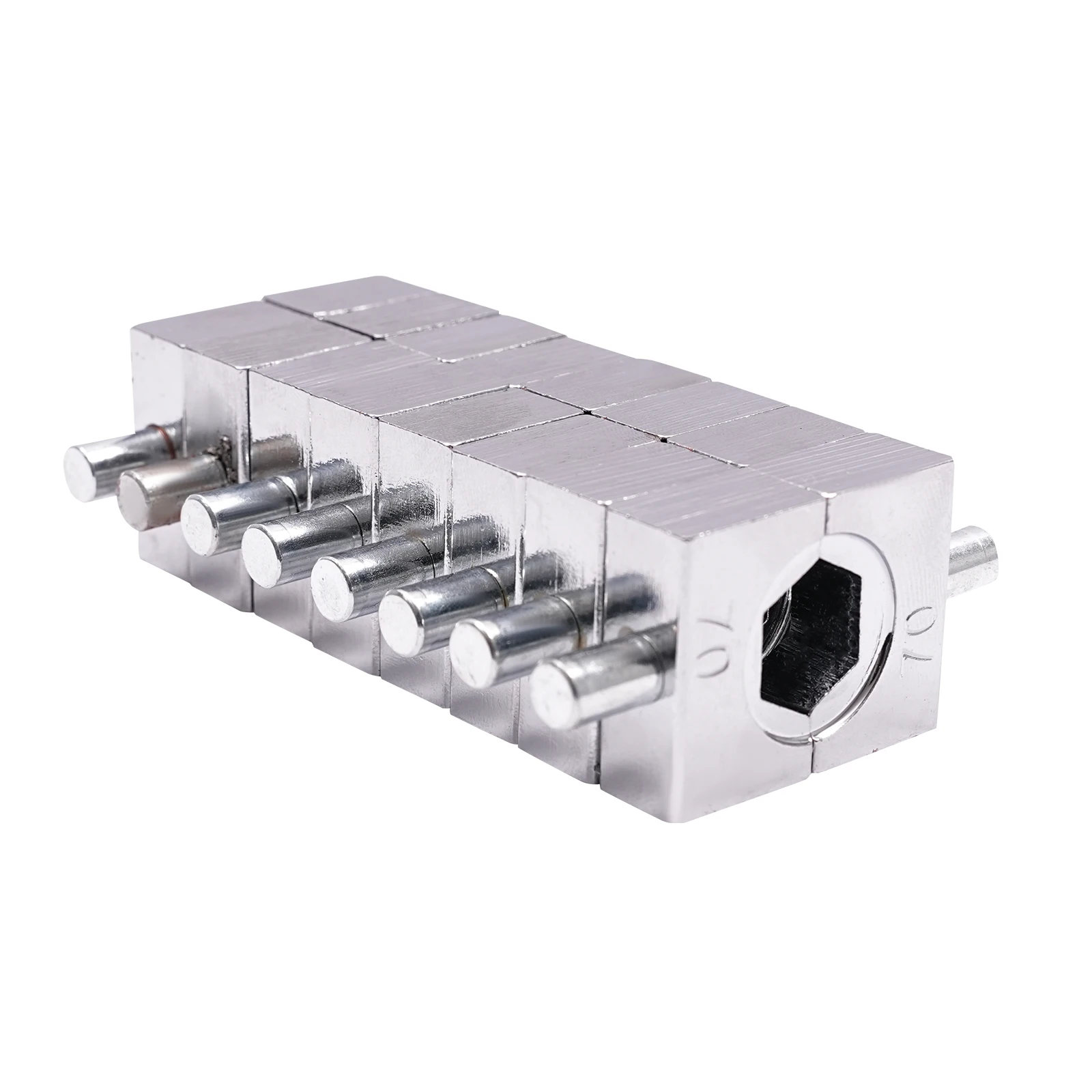 Handbetriebenes hydraulisches Crimpwerkzeug YQK-70, 60KN manueller Crimper mit 8 Paar Matrizen, Crimpbereich Cu 4-70mm², Sechskant-Crimpform – Detail 23