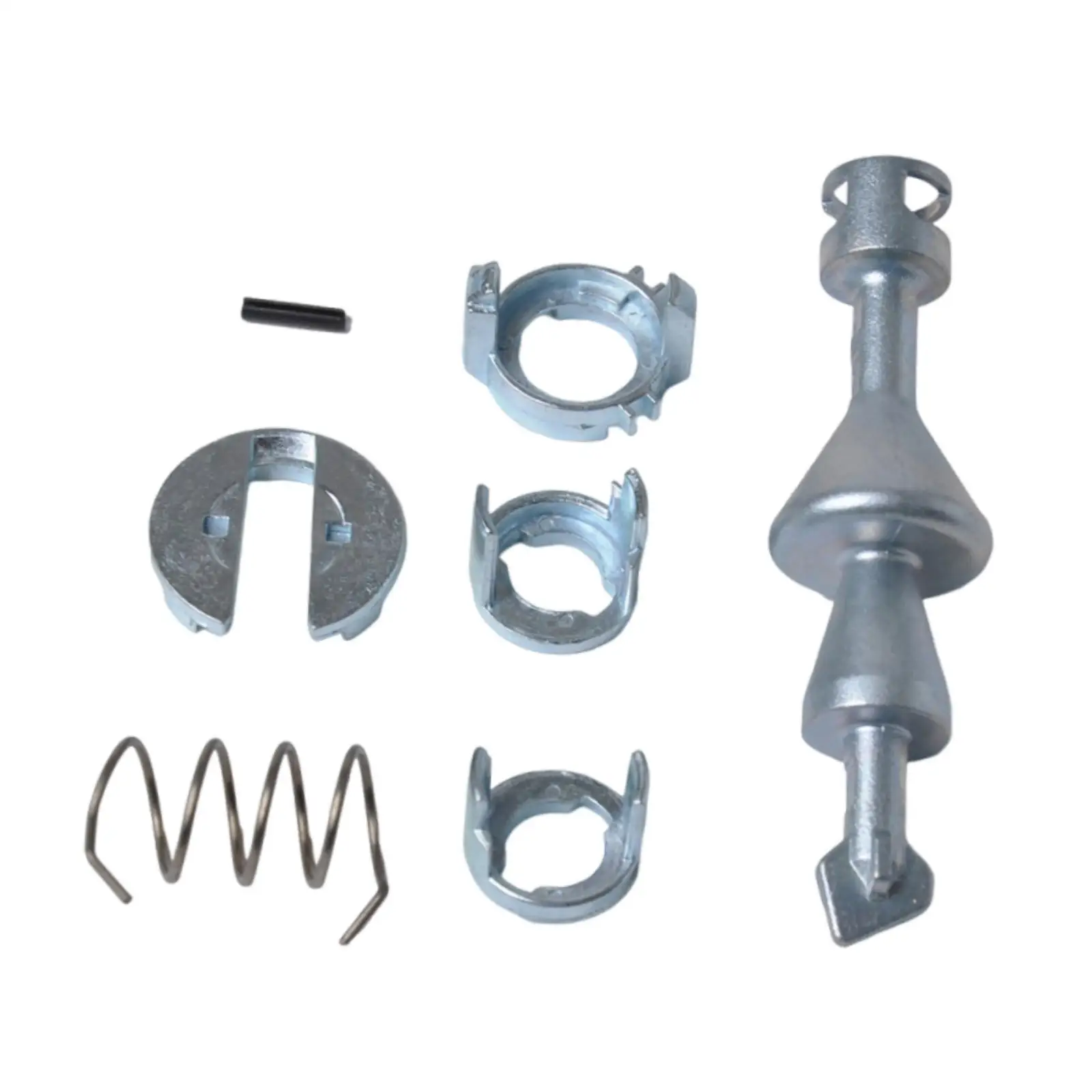 

Door Lock Cylinder Repair Kit Accessories Professional Easy to Use Portable Spare Parts Practical Front Left or Right Replace