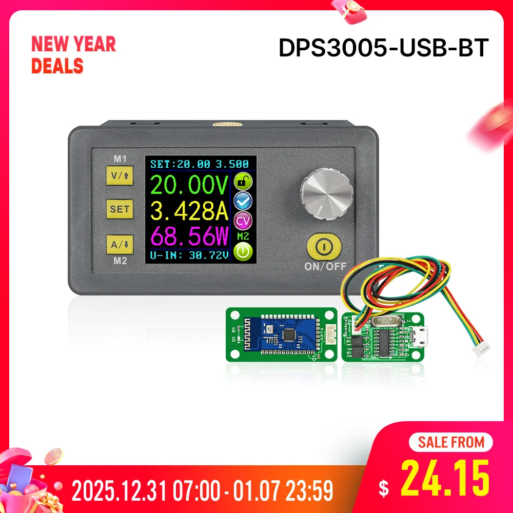 DPS3005 30V 5A Power Supply Module with LCD
