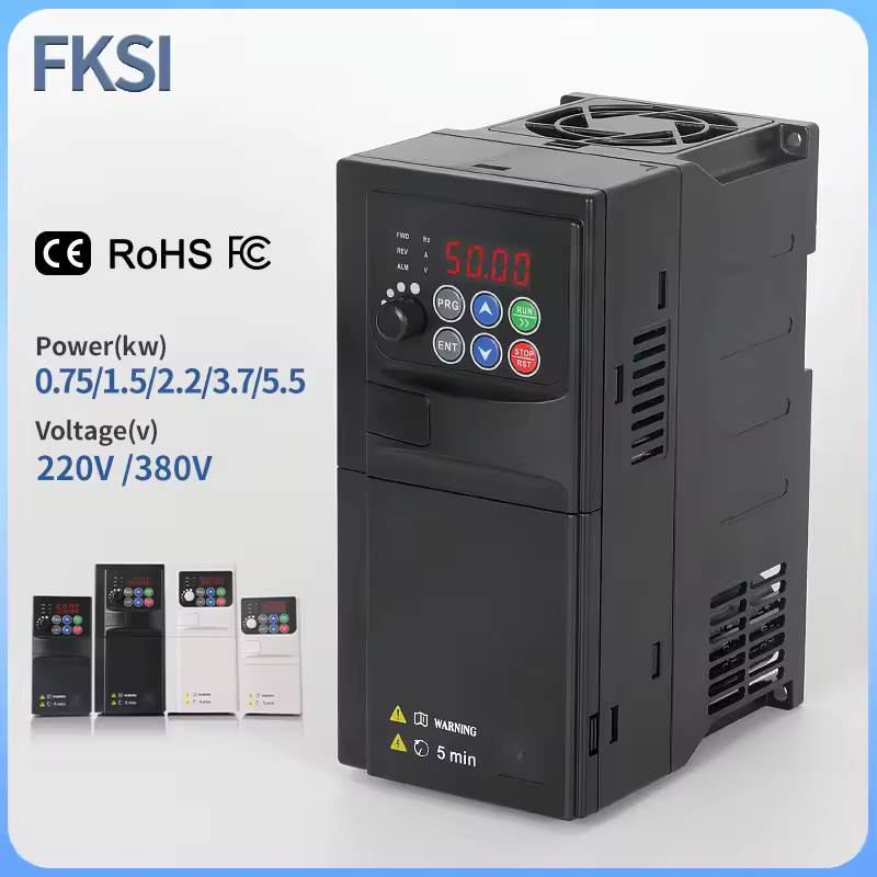 SUSWE 220V TO 380V Economical VFD Variable Frequency Drive Converter Inverter 1.5/2.2/3.7/4/5.5/7.5/KW Motor Speed Controller