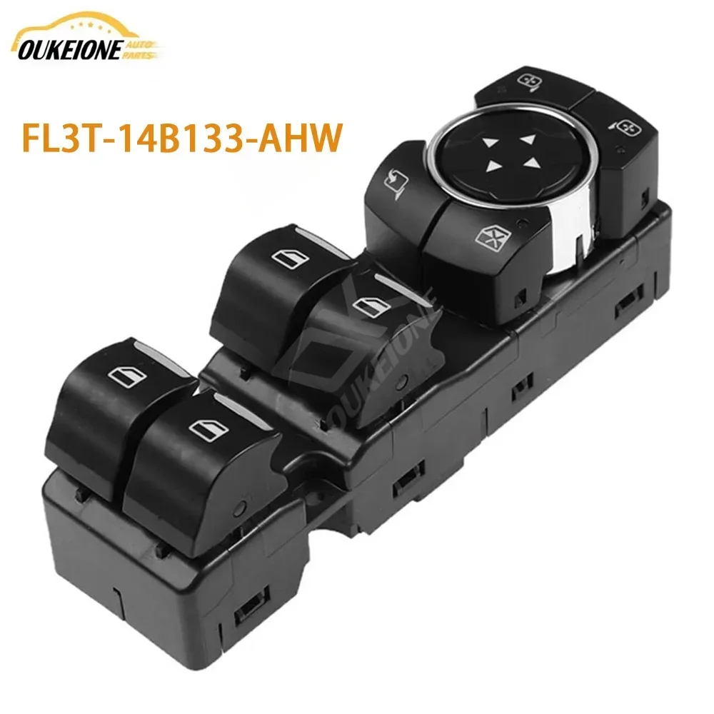 FL3T-14B133-AHW Window Control Switch Glass Regulator Button for Ford Expedition F150 Pickup 2015 2016 2017 2018 2019 2020