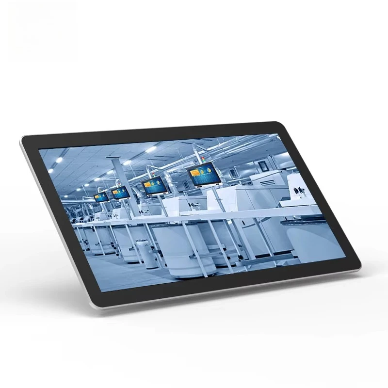 

18,5-дюймовый широкоэкранный светодиод 16:9 с 10-точечным проекционным емкостным сенсорным экраном, 12 В, BNC TV, VESA, настенное крепление, промышленный ПК