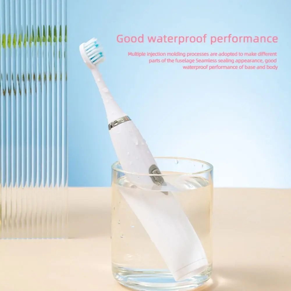 Soft Bristle Sonic Electric Toothbrush Waterproof Portable Adult Electric Toothbrush Intelligent Effective Oral Care
