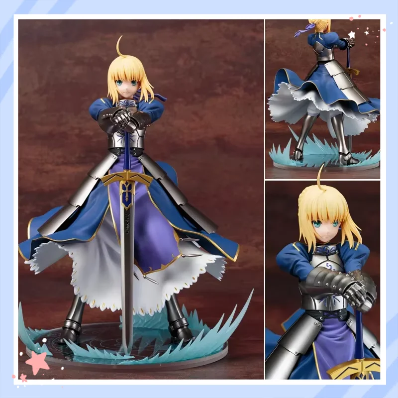 

Fate/stay night UBW Saber 23cm PVC Anime Figure Decorative Figurinhe Collectible Model Toy Anime Character Display Gift