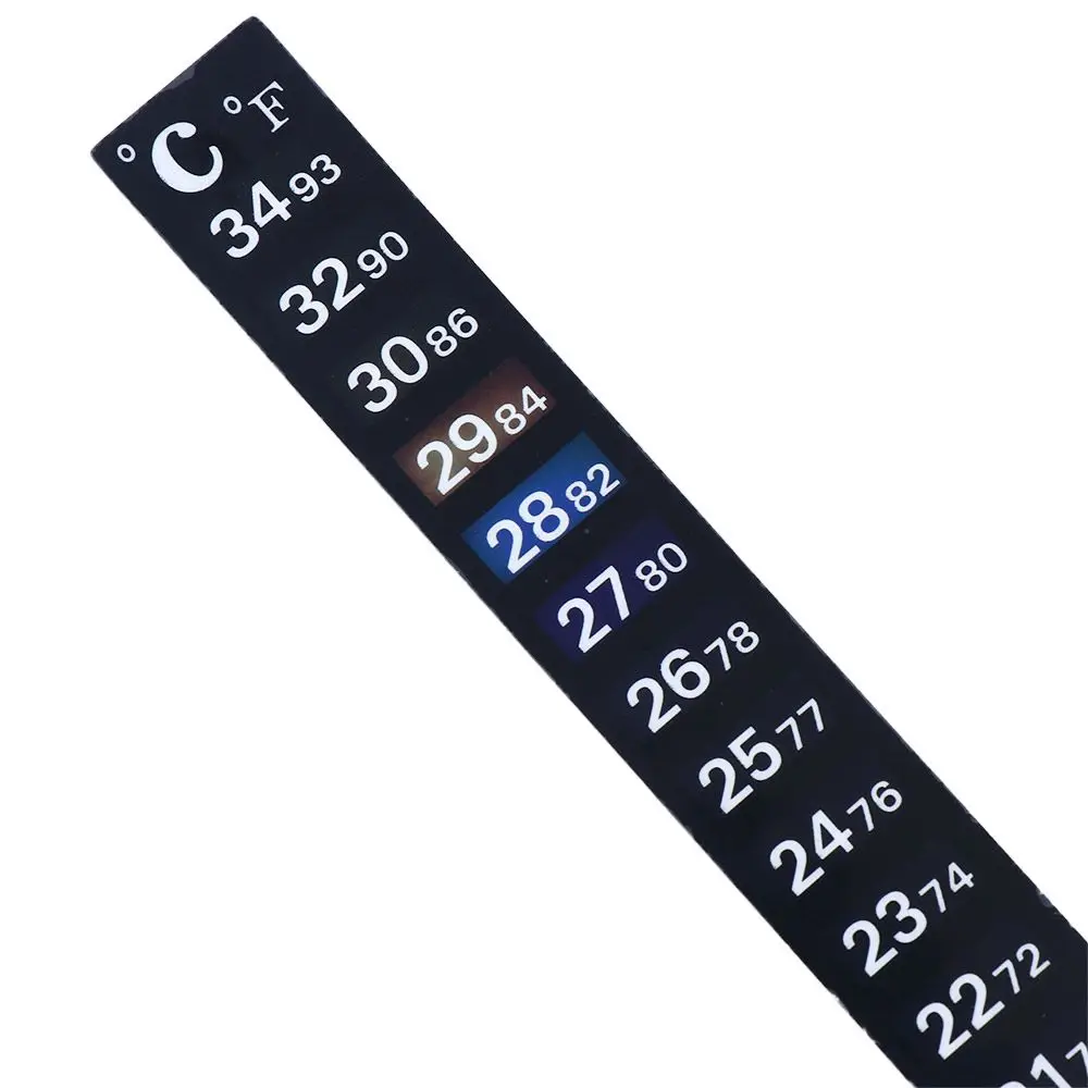 Für Aquarium Stick-On-Werkzeuge Kühlschrank Aquarium Thermometer Temperatur regelung Thermometer Temperatur messung Aufkleber