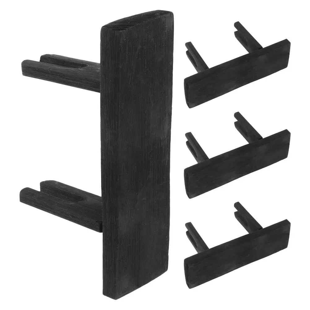 

4pcs Japanese Stand: Wooden Hand Holder Display Storage Folding Easel, Decorative Fan Stand For Home Study Lightweight Asian