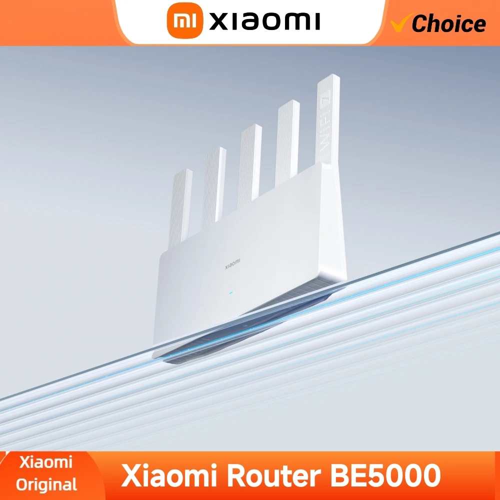 

Original Router BE5000 Wi-Fi7 Dual-Frequency Mesh Network 2.4/2.5GHz with High-Speed Port IPTV OFDMA Signal Amplifier for Home