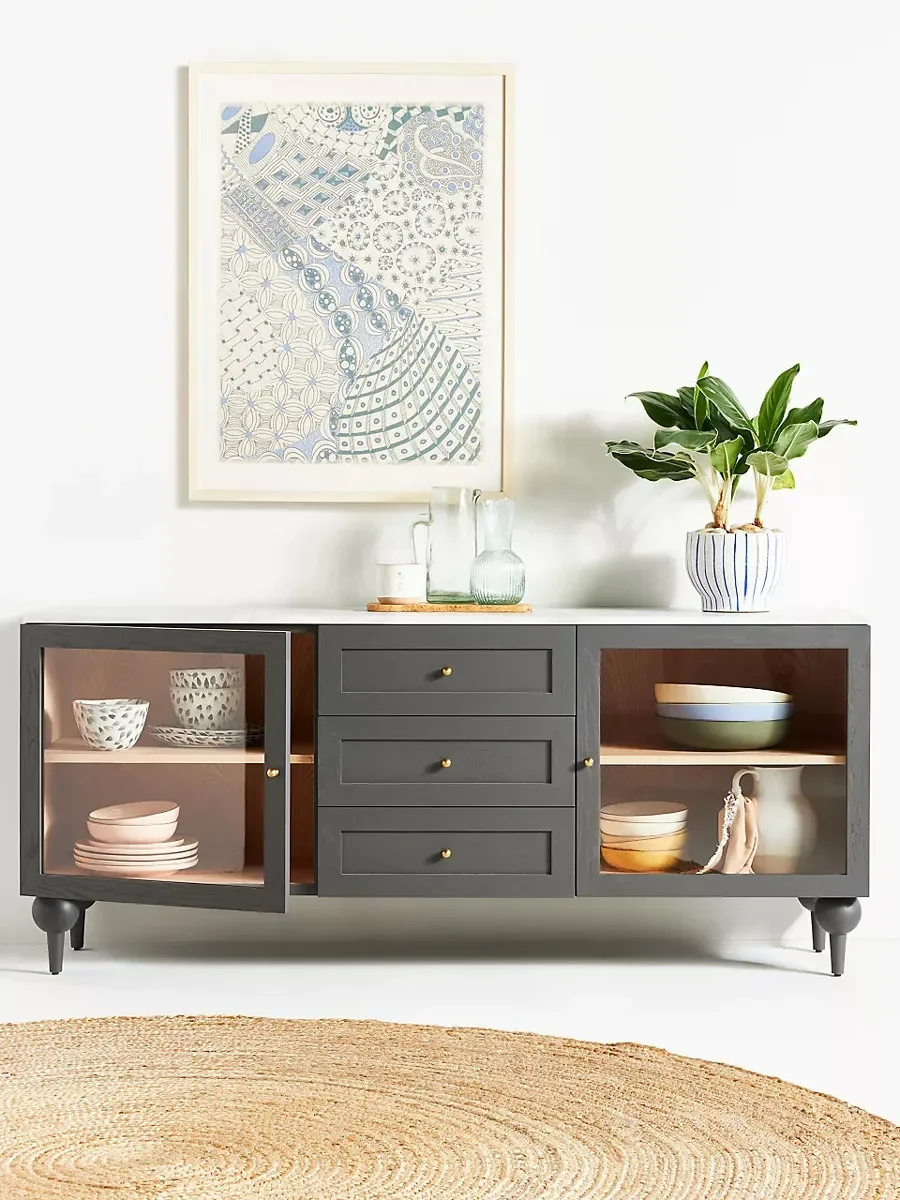 

retro TV cabinet entrance entrance locker