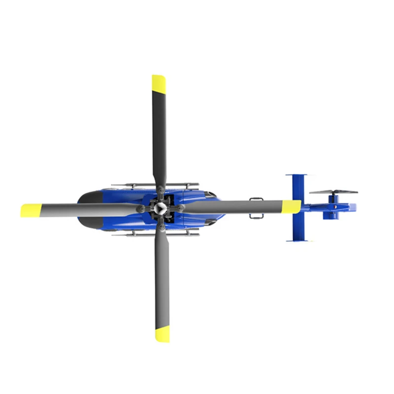 RC ERA C187 2.4G 4CH  Helicopter Single Blade EC-135 Scale 6-Axis Gyro Electric Flybarless RC Remote Control Helicopter RTF