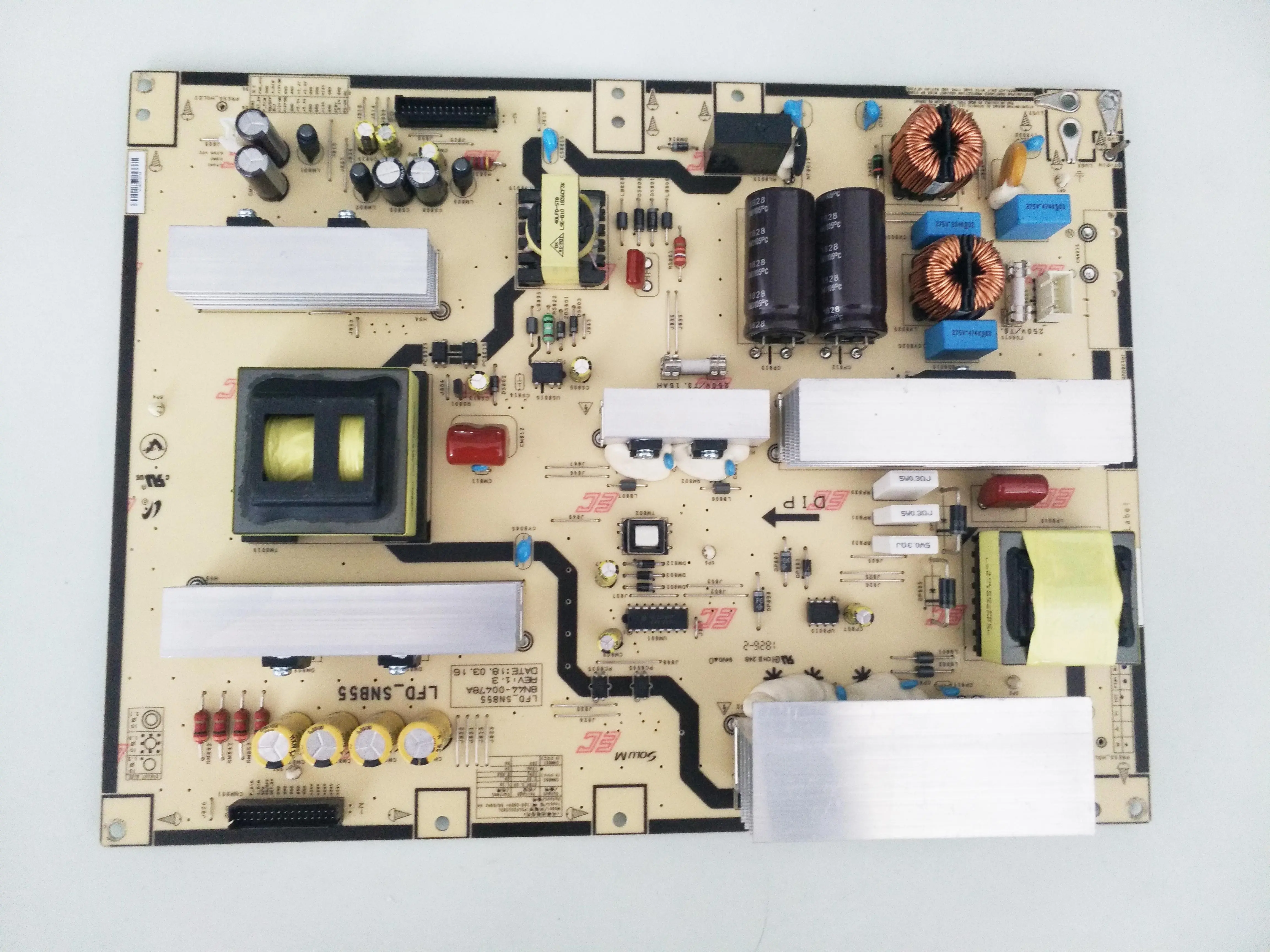 

BN44-00478A LFD_SNB55 PSLF251503L Power Supply Board is for LH55CPPLBB/ZA LH55UDCPLBB/ZA LH55UDDPLBB/ZA LH55UDEHLBB LH55UDDPLBB