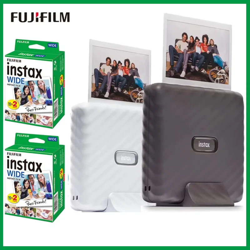 В наличии: Оригинальный принтер Fujifilm Instax Link WIDE с функцией печати из видео, управлением движением и совместной печатью в режиме Fun Mode