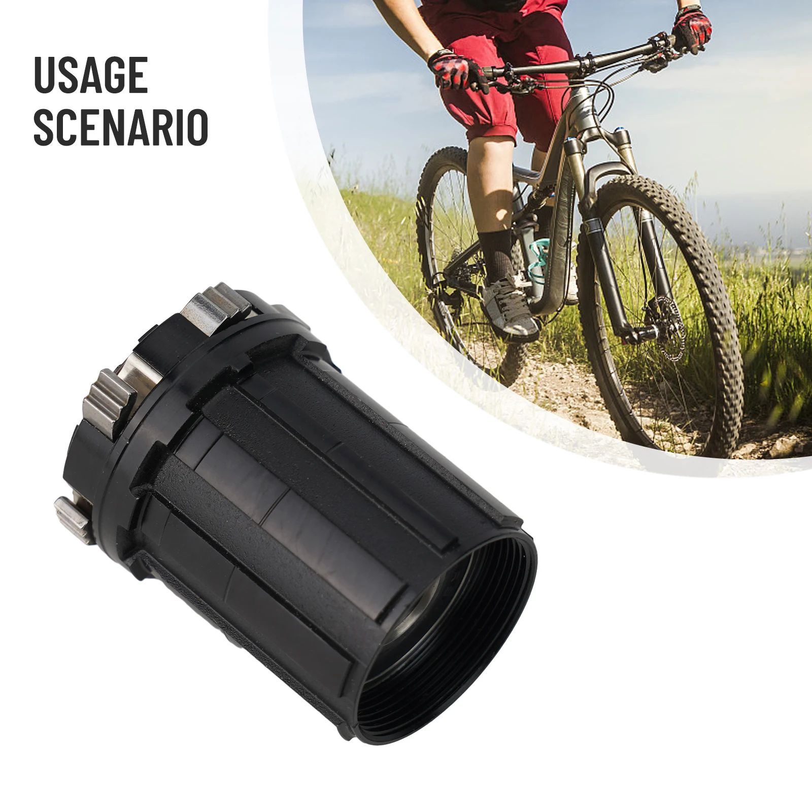 

Bicycle Performance Booster High Efficiency Ratchet Body Designed to Support Advanced Cycling Needs Fits Standard Shafts