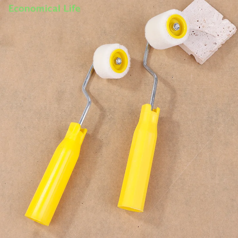 بكرات طلاء صغيرة للأبواب والأسقف، فرش صوف، طلاء صغير جدًا، فرشاة حافة الحواف، فرشاة طلاء لإصلاح الجدار #3