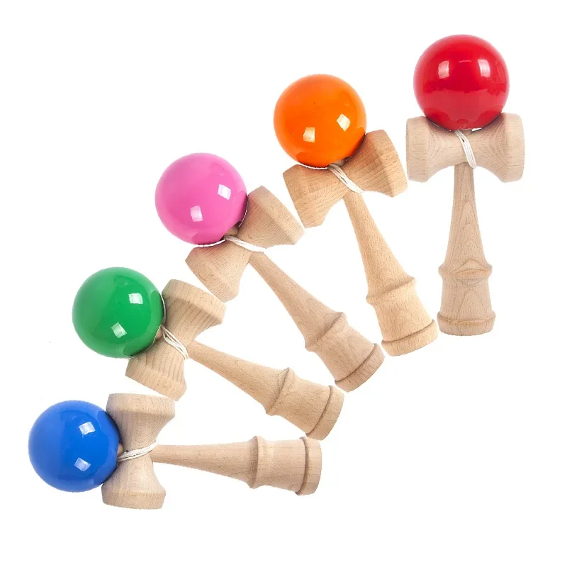 1PC Holz Schwert Ball Spielzeug Spleißen Geschicklichkeit Kreative Geschicklichkeit Ball Für Hof Stadion Home Park Schwert Ball Outdoor Spielzeug kinder Geschenk