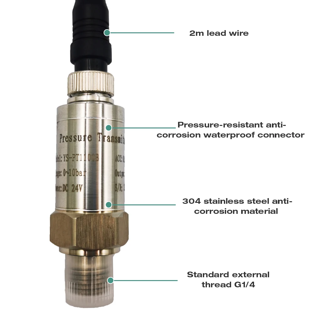 수압 센서 펌프 인버터, 4-20 mA 0.01-1Mpa, 무료 배송 wzw