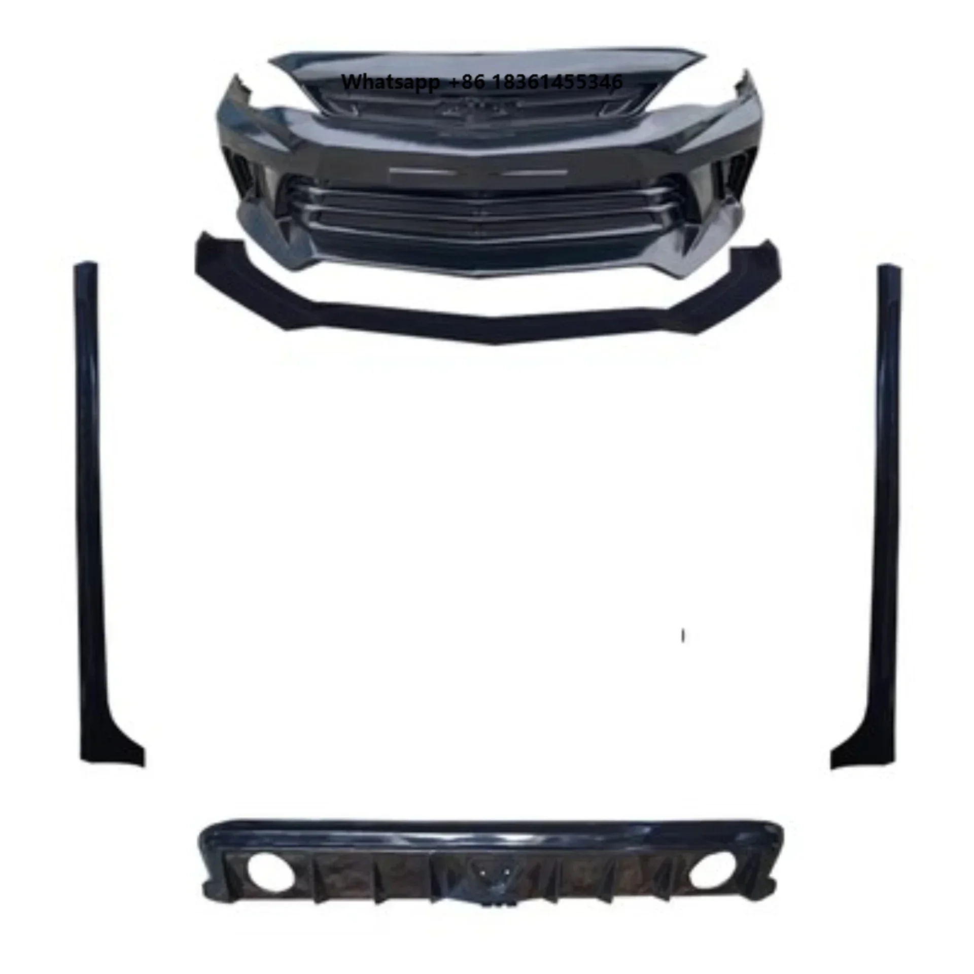 Kit de carrocería completo para Chevrolet Cavalier Onix 2016-2019: Parachoques delantero y trasero, faldones laterales y labio delantero