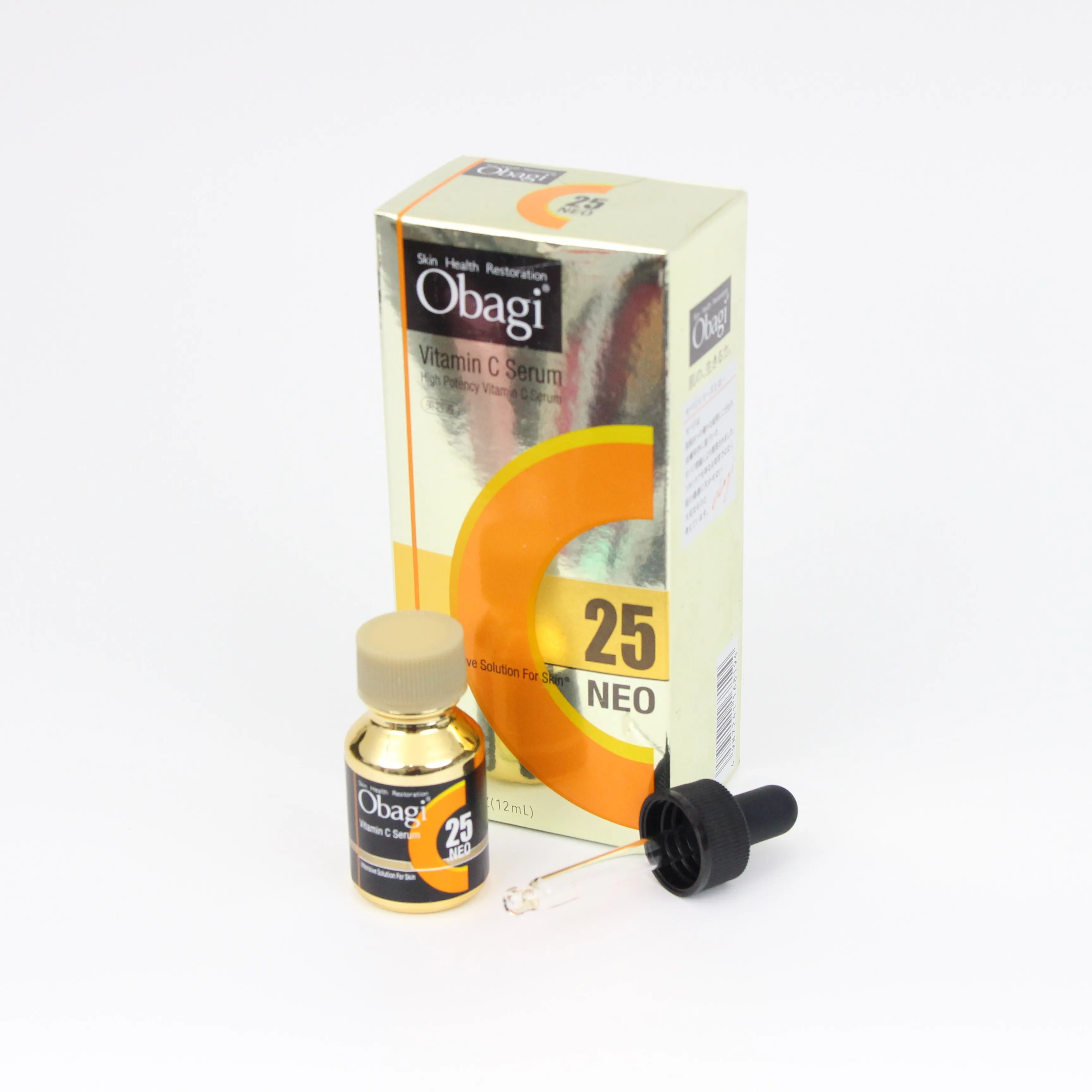 Sérum de Vitamina C C25 Neo Intensive, solução para a pele com textura leve e absorção rápida, deixando a pele sem sensação oleosa, 12ml.