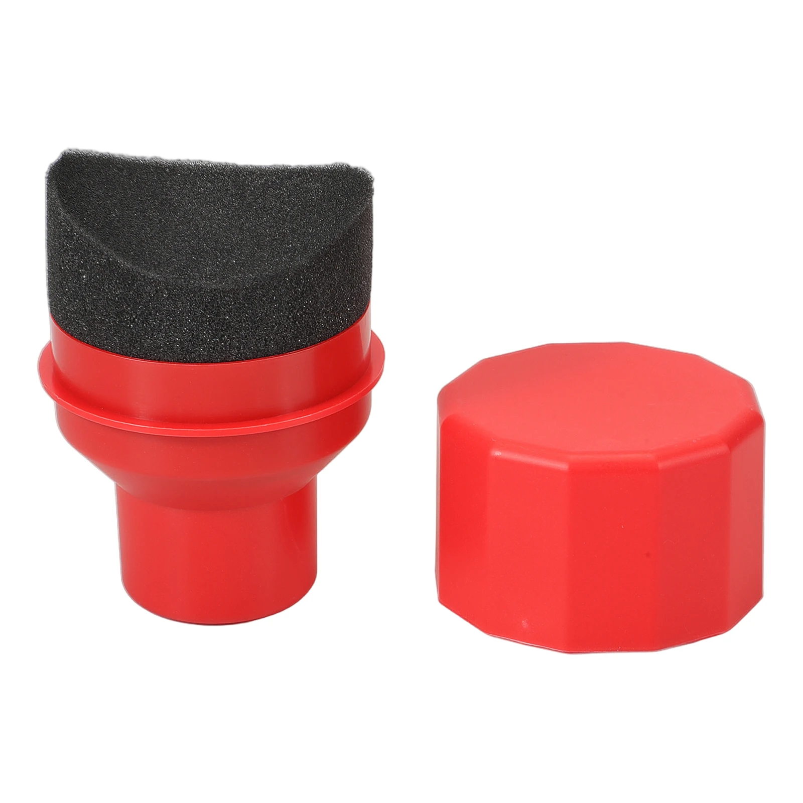 Car Wheel Polishing Waxing Curved Tire Sponge Brush With Cover Tire Clean Contour Dressing Applicator Pads