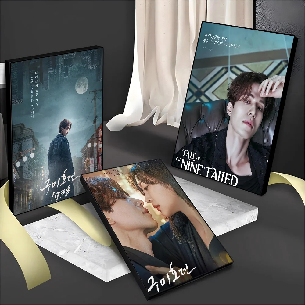 Tale Of The Nine Tailed Lee Dong Wook Whitepaper Poster HD Quality Poster Wall Art Painting Study Room Wall Decor