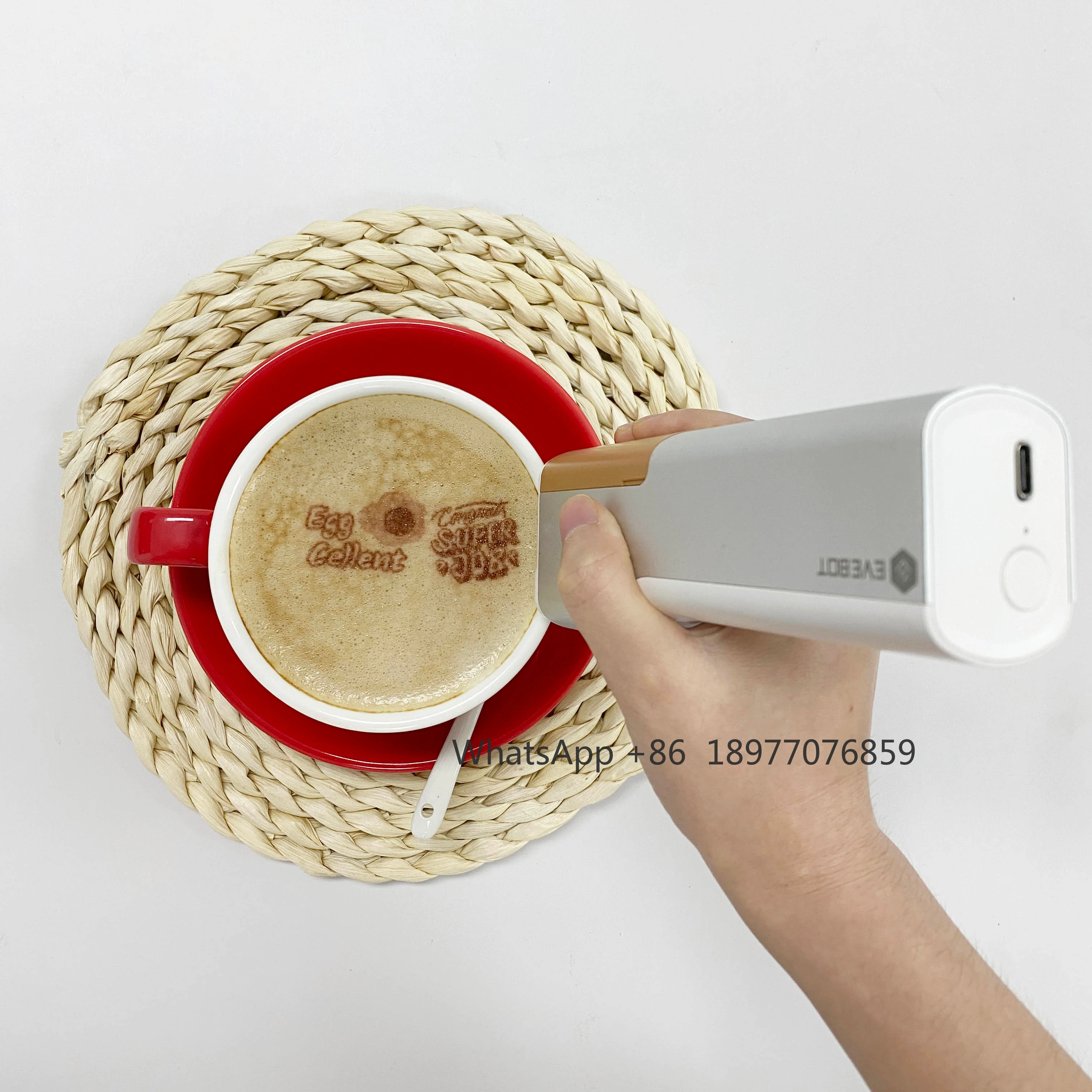 

PrintPen Edible Food Printer Coffee Inkjet Printer Macarons Cake DIY Digital Handheld Portable Printer Directly Desserts