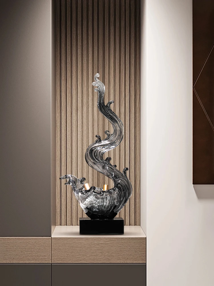 Entry Key Storage,Desktop Decoration,Home Decor,Living Room,TV Cabinet,Ornament Accessory Customized,52cm Feng Shui Qi Sculpture