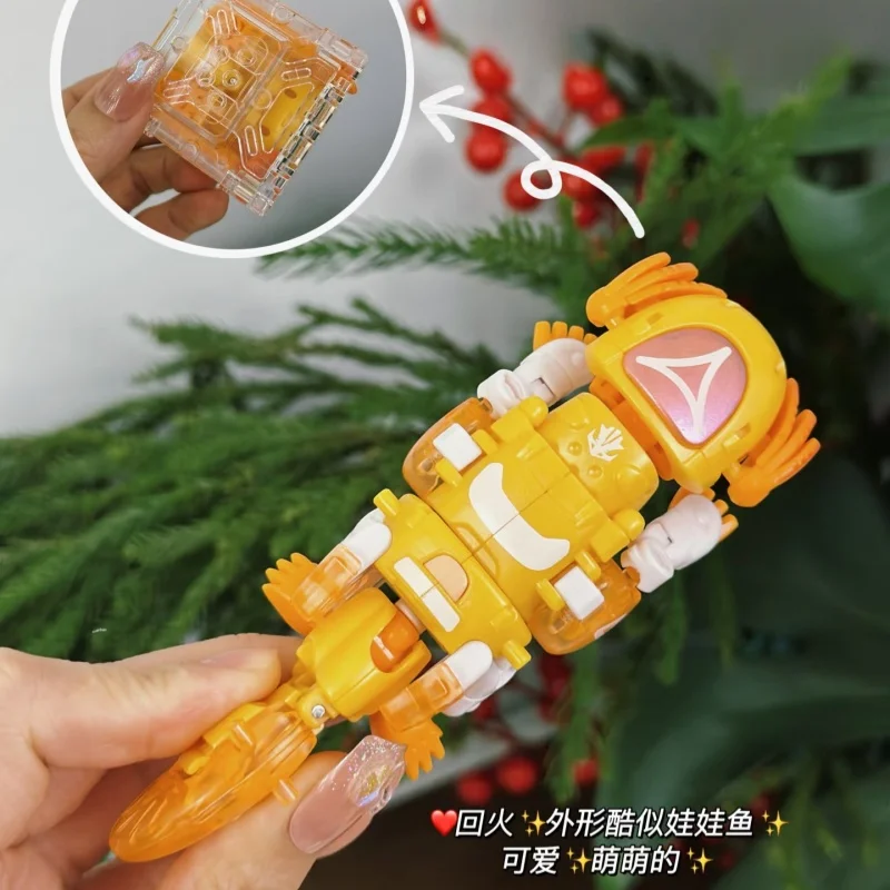 52TOYS Beastbox BB-63 HEATMISER&BLOWBACK&WANDERING STAR, Conversione in Mecha e Cube, Action Figure, con scatola portaoggetti da 4 cm