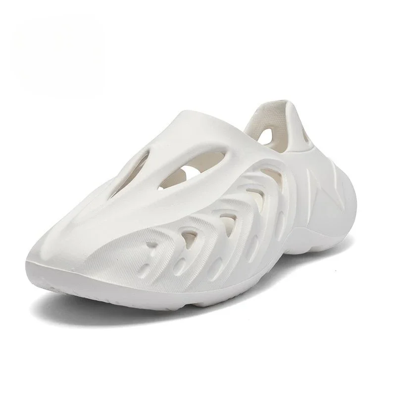 

Пляжные мужские сандалии с отверстиями, камуфляжные спортивные роскошные дизайнерские стильные туфли, новый дизайн, лето 2023 года, низкая цена, уличная мужская обувь 39 H