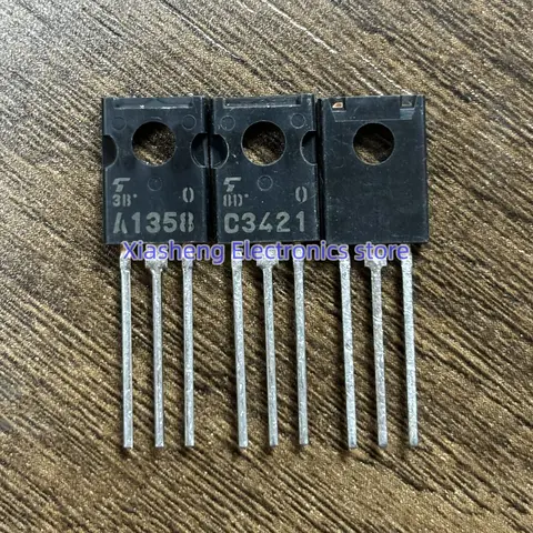 Nouveau Original 5 paires 2SC3421 C3421 + 2SA1358 A1358 TO-126F Transistor en Stock bonne qualité