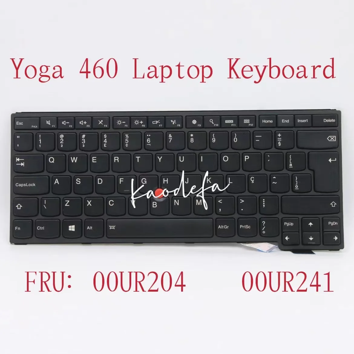 

Клавиатура для ноутбука Lenovo ThinkPad Yoga 460 Carling KBD BR CNY FRU:00UR204 00UR241