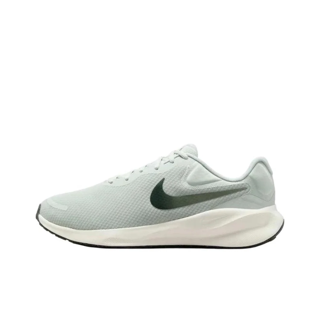nike-revolution-7-low-top-casual-long-distance-running-sprint-running-shoes-men's-green-fb8501-003