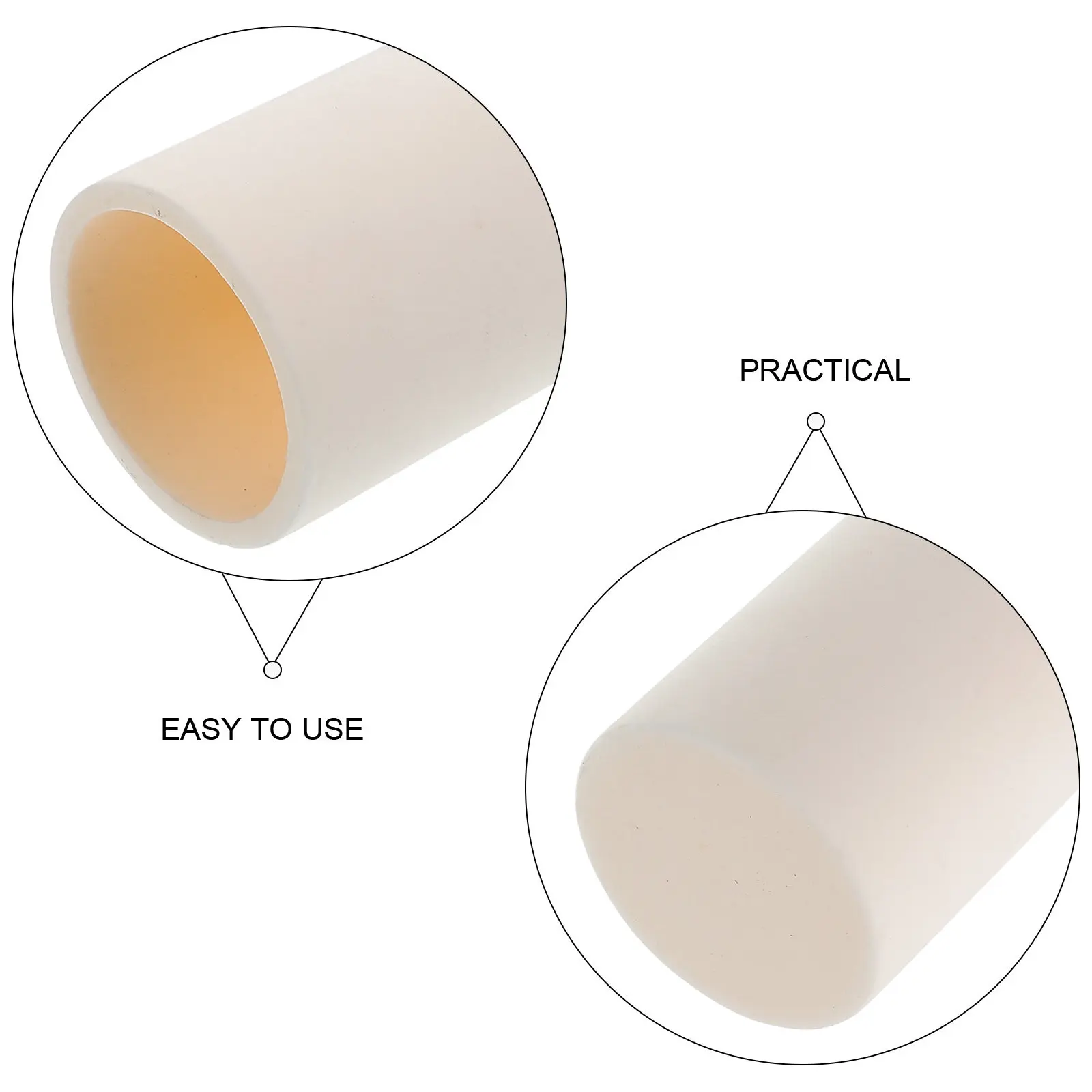 High Purity Alumina Ceramic Crucibles 99 Resistant to High Temperature for Laboratory Analysis Scientific Research Smelting