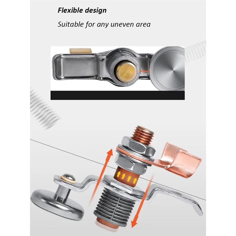 A20F-300A Магнитная сварочная головка Одиночная магнитная головка Поддержка заземления Неодимовый магнит Держатель заземления Простая установка Простота в использовании S