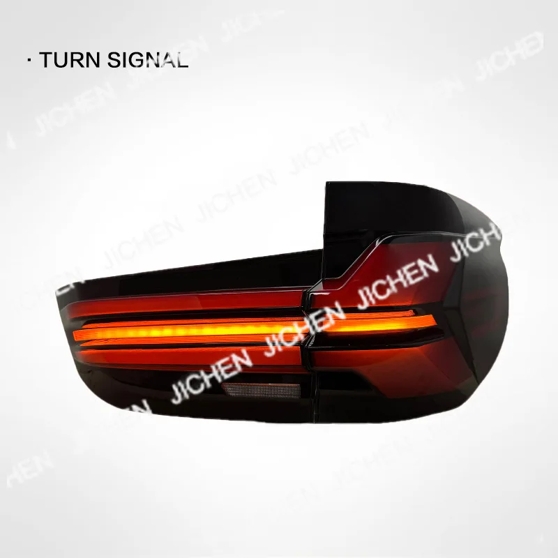 Suitable For 14-18 BMW X5 Taillight Assembly F15 Modified G05 LED Running Lights, A Pair Of Running Water Turn Signals