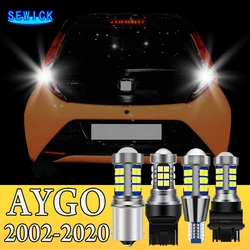2pcs LED Reverse Light Backup Bulb Accessories For Toyota Aygo 2005-2020 2008 2009 2010 2011 2012 2013 2014 2015 2016 2017 2018