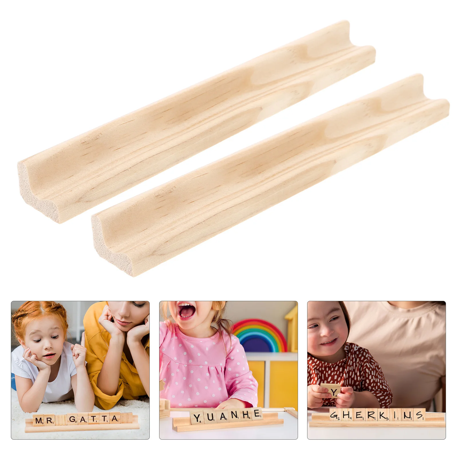 

10pcs 19Cm Wooden Letters Display Stand Alphabet Base For Kids English Learning Letter Blocks Diy Wood Crafts Decor Educational