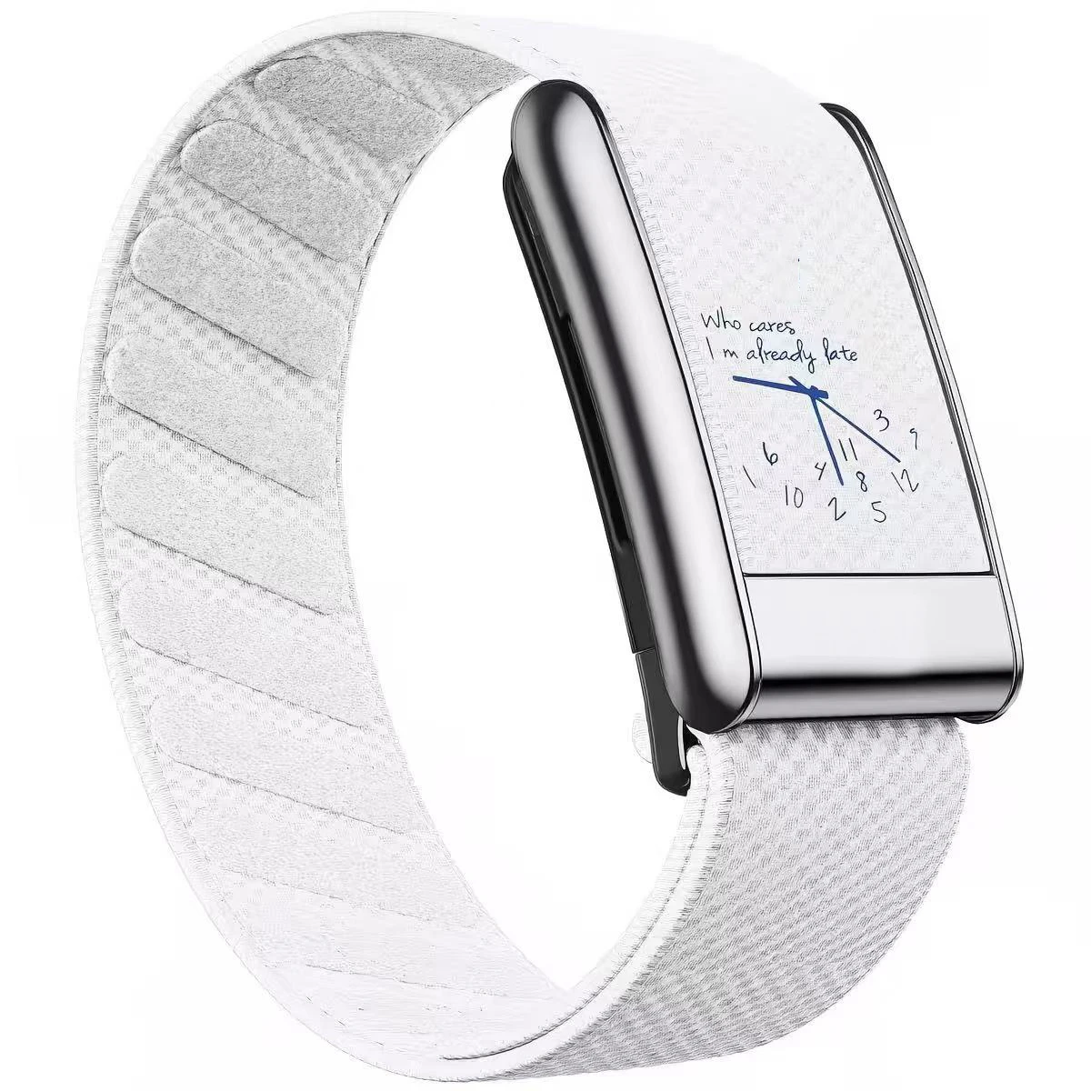 Premium Model Compatible White For Whoop 5.0 Wrist Strap Waterproof Nylon Braided For Whoop 5.0 MG Sports Replacement Wristbands