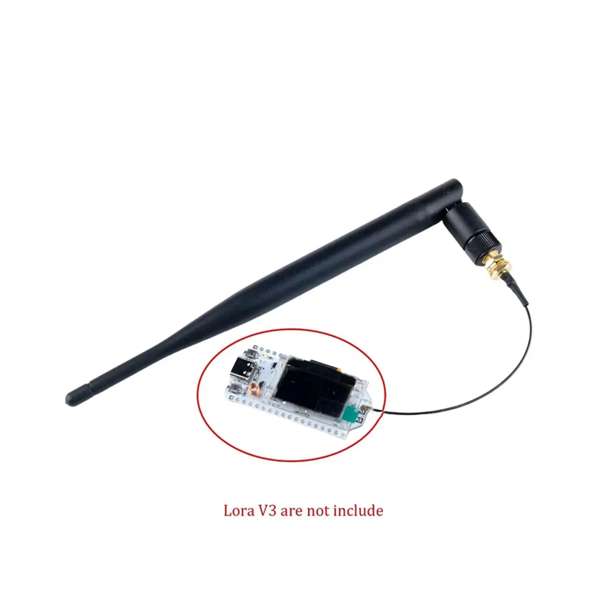 4PCS for LoRa Antenna Kit 868MHz 5dBi for SMA Male for IPX for Meshtastic for LoRaWAN Outdoor Base Stations