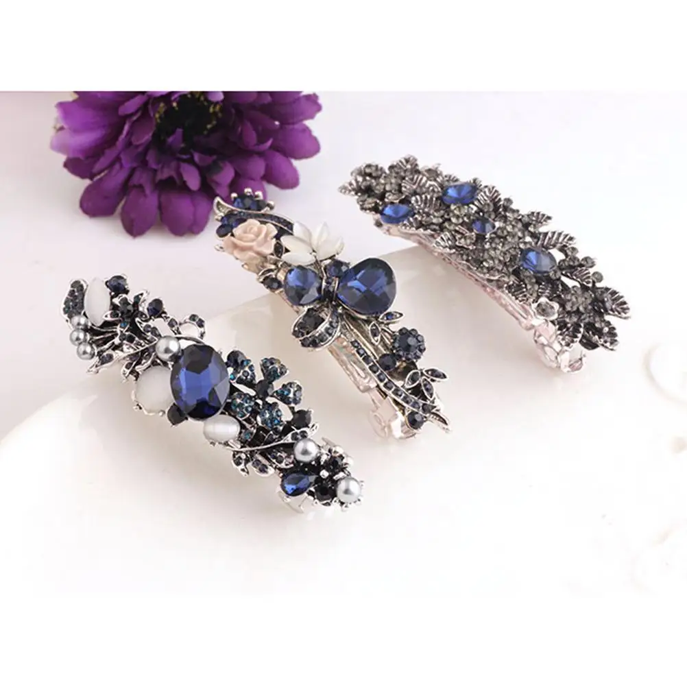 دبابيس شعر كلاسيكية بمشابك زنبركية، مشبك شعر ريترو لحفلات الارتداء اليومي، إكسسوارات فكرة هدية أنيقة #6