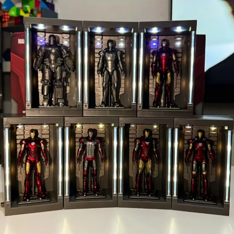 en-stock-nouvelle-serie-originale-zd-toys-hall-of-armor-iron-man-figurine-d'action-anime-modele-ornement-de-bureau-jouets-de-collection
