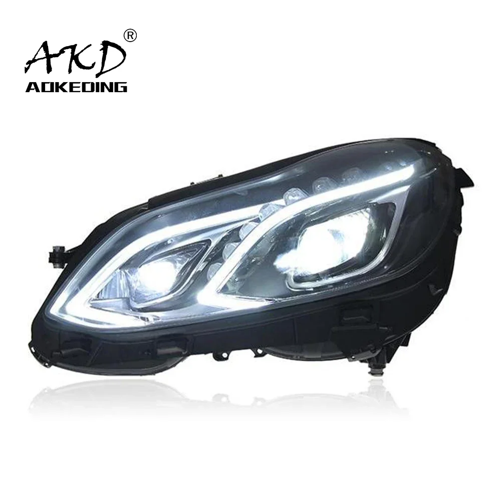 Car Lights For W212 2010-2016 E Class W211 LED Headlights DRL Fog Lamp Dynamic Turn Signal Projector Lens Accessories Upgrade